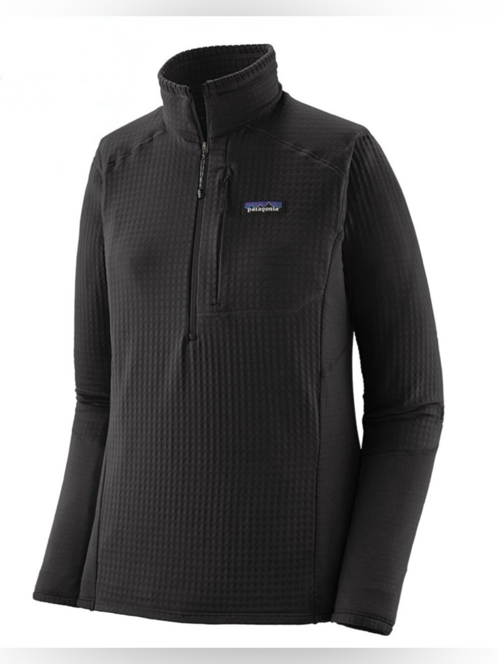 Patagonia Women's Black R1 Quarter-Zip Thermal Pullover Size XS
*New With Tags